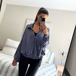 Free People Movement Zip Up